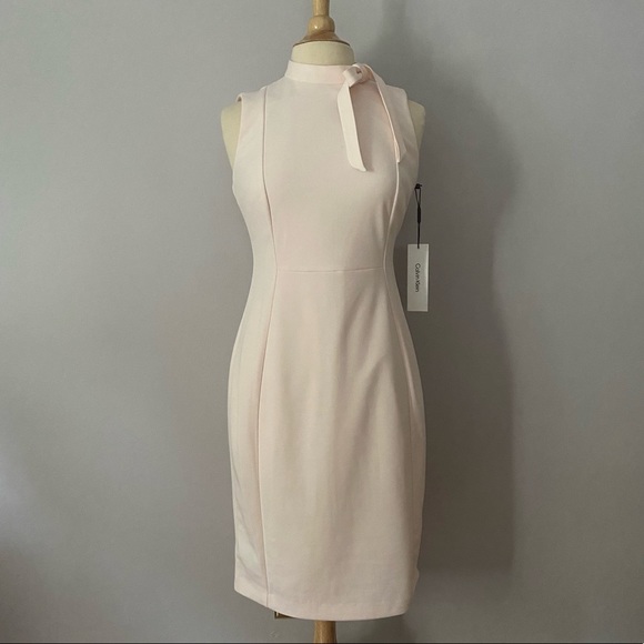 NWT Calvin Klein Pink Dress 6 - Picture 1 of 7